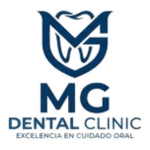 Logotipo de MG Dental Clinic, clínica dental en Barcelona